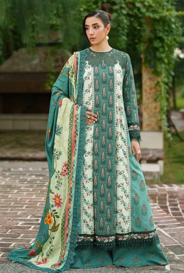Botanical breeze - Meraki Winter Unstitched - Asifa & Nabeel