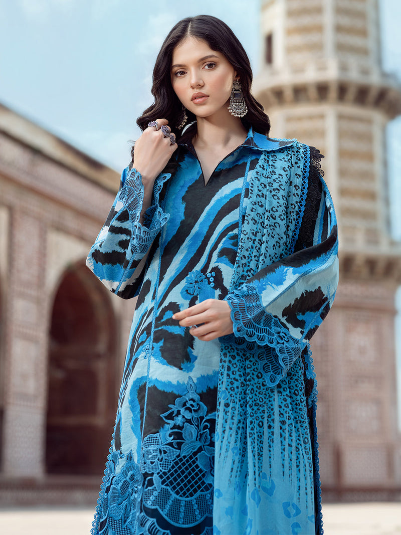 2086-D - Naqsh Naaz Luxury Lawn - Bin Ilyas