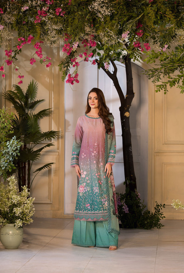 VT25-11A - Vital Unstitched Lawn`25 - Sobia Nazir