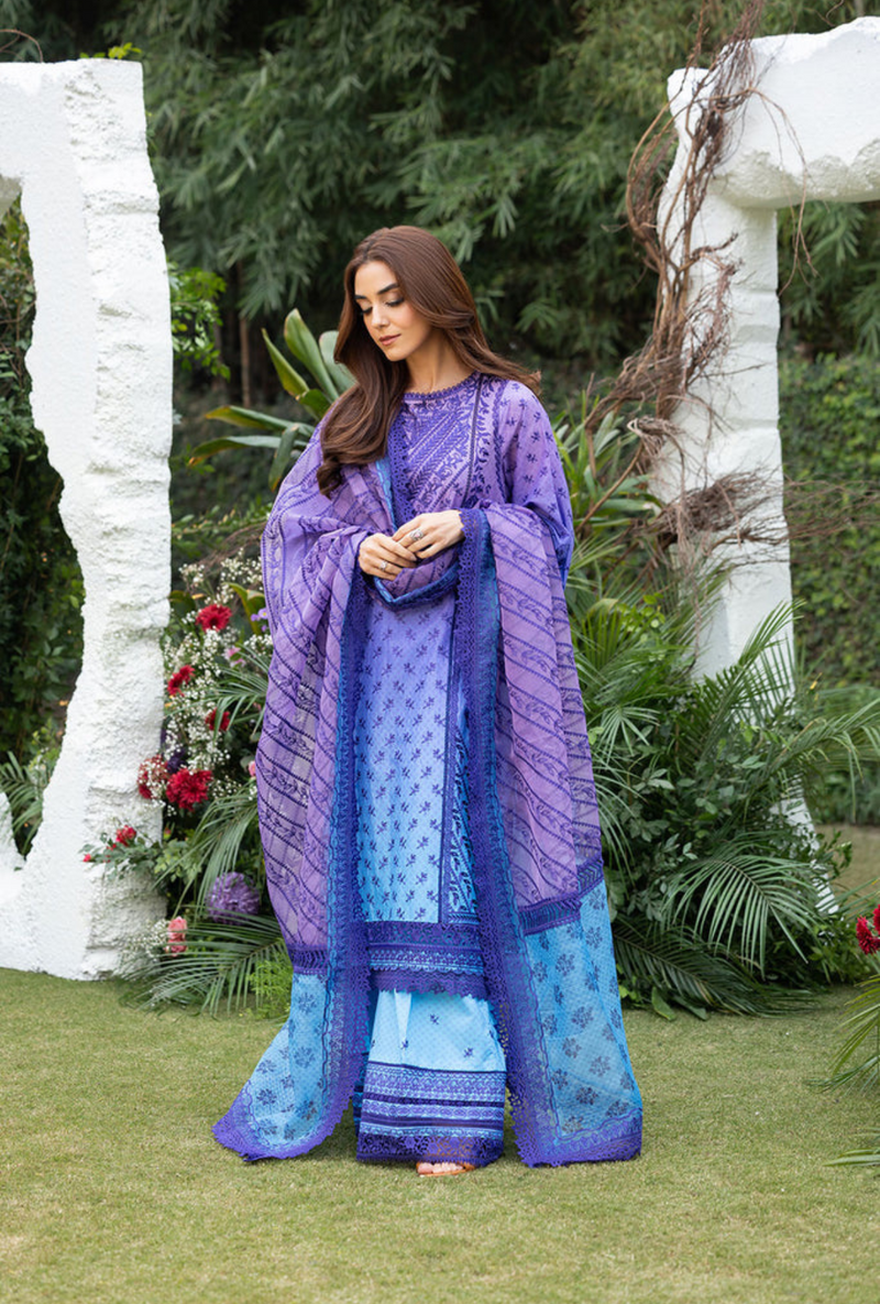 12B - Luxury Lawn Unstitched - Sobia Nazir