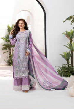 VT25-12B - Vital Unstitched Lawn`25 - Sobia Nazir