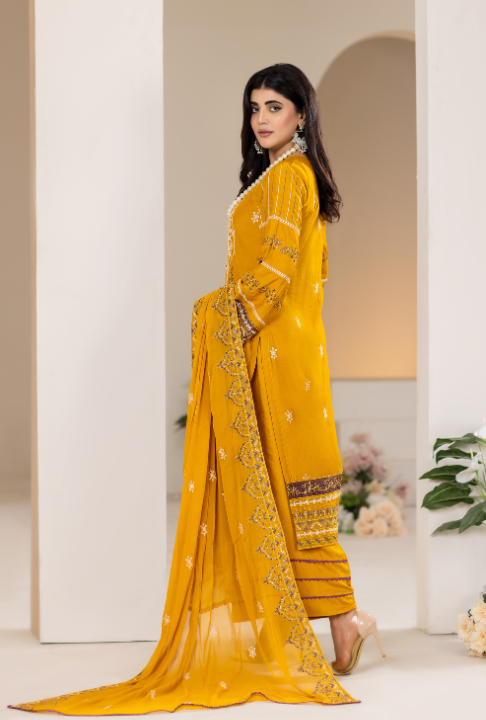 Wania - Luxury Viscose Embroidered Vol 2  - WL-194