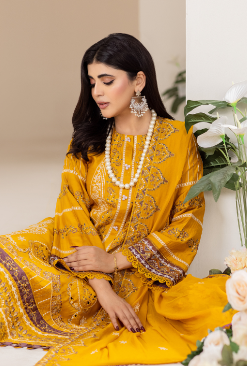 Wania - Luxury Viscose Embroidered Vol 2  - WL-194