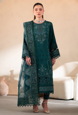 NE-101 - Embroidered Chikankari Khadder - Nureh