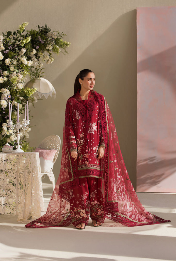 14A - Luxury Lawn Unstitched - Sobia Nazir