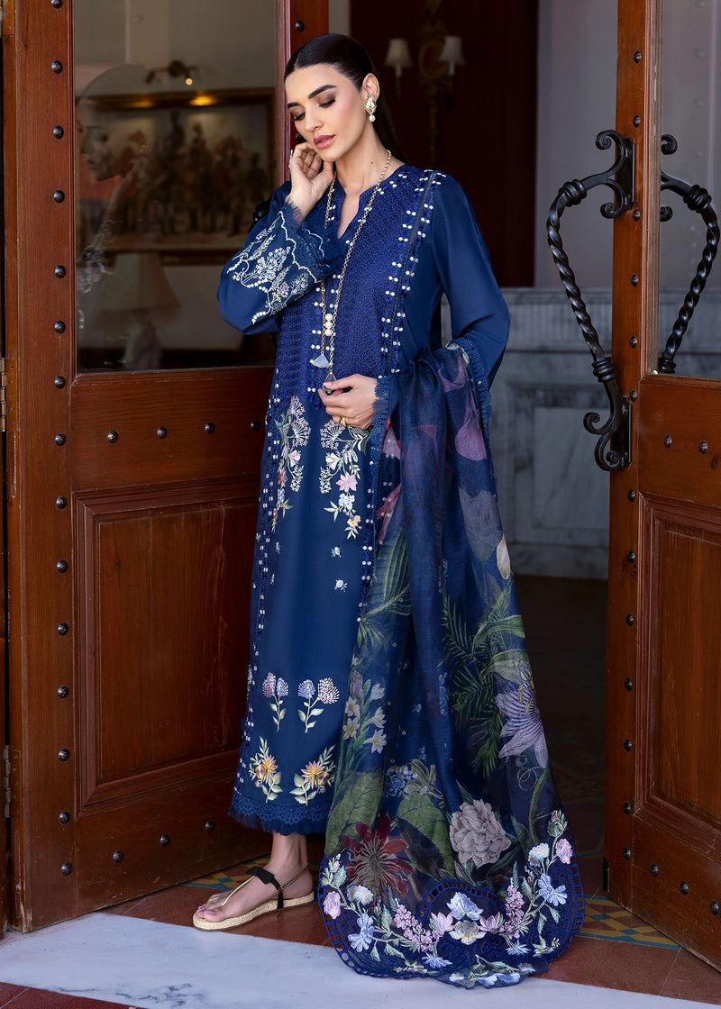 HANGING GARDENS 2-B - Bloom Unstitched Lawn - Saira Shakira