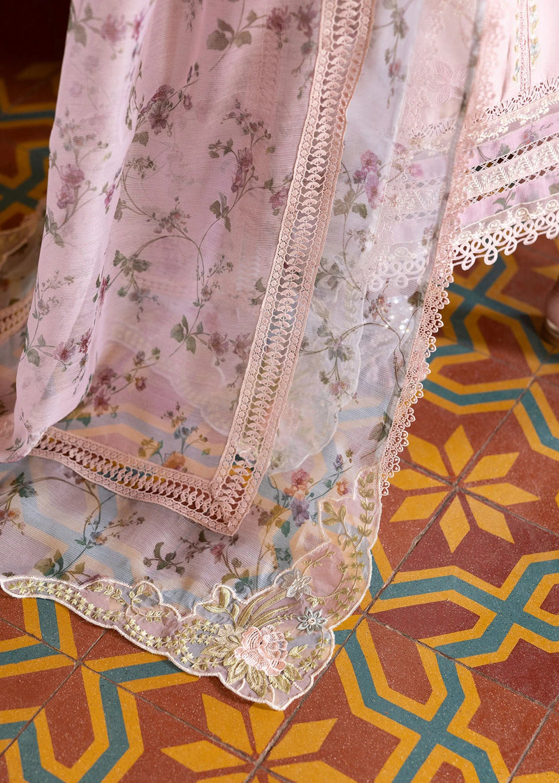 CHLOE 3-A - Bloom Unstitched Lawn - Saira Shakira