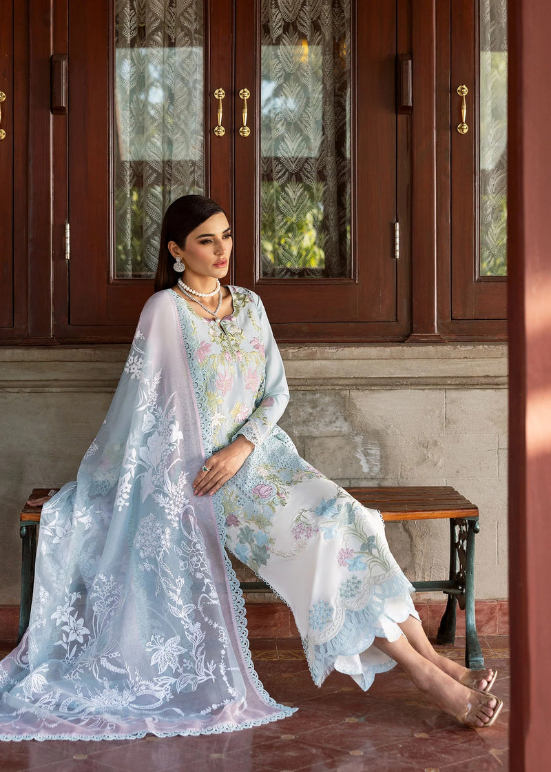 LOTUS REVERIE 4-B - Bloom Unstitched Lawn - Saira Shakira