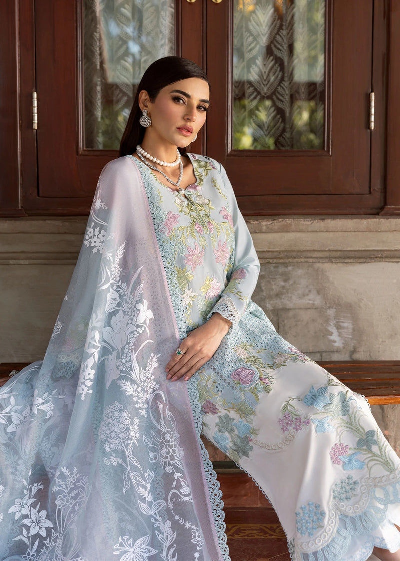 LOTUS REVERIE 4-B - Bloom Unstitched Lawn - Saira Shakira