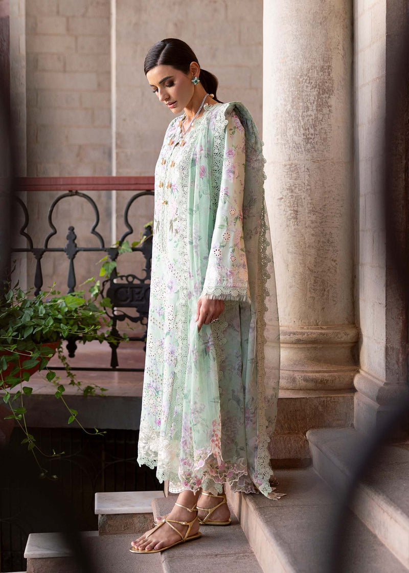 CELESTIAL BREEZE 5 B - Bloom Unstitched Lawn - Saira Shakira