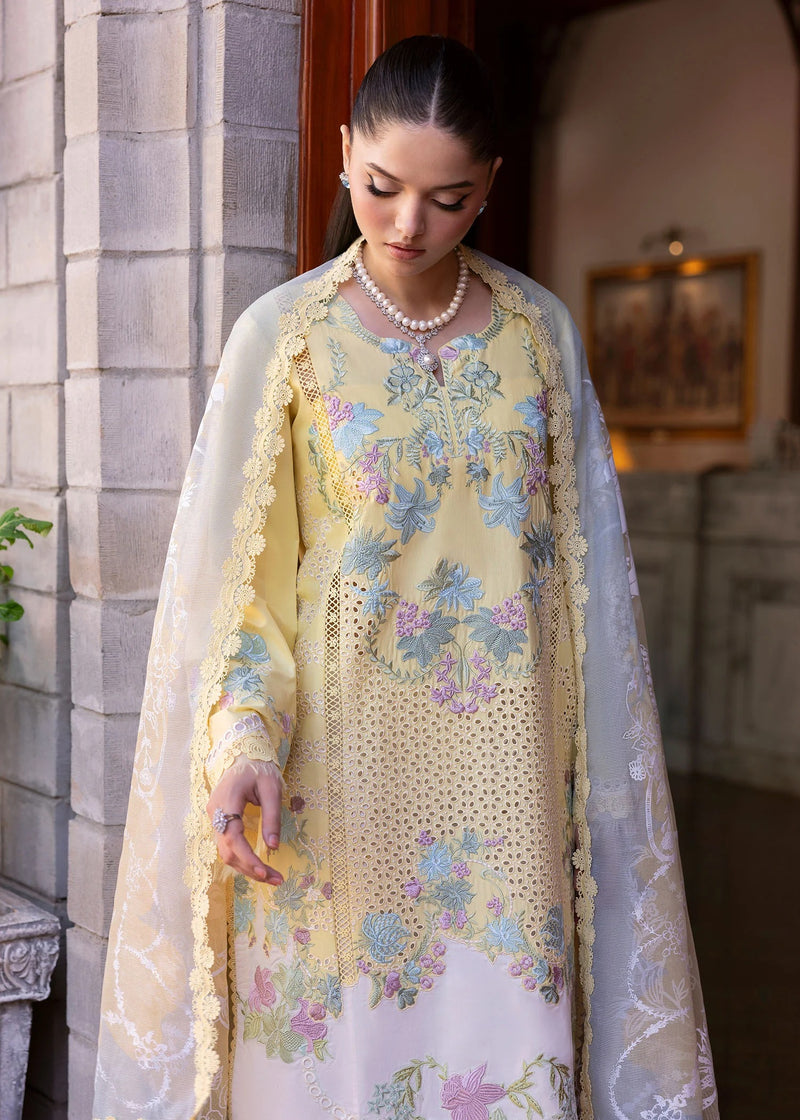 LOTUS REVERIE 4-A - Bloom Unstitched Lawn - Saira Shakira