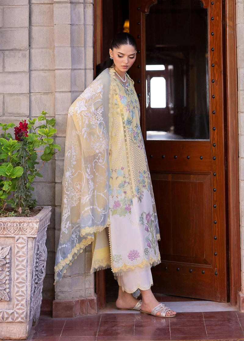 LOTUS REVERIE 4-A - Bloom Unstitched Lawn - Saira Shakira