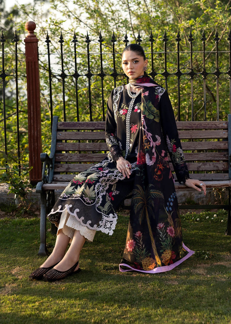 SAUVAGE 6-B - Bloom Unstitched Lawn - Saira Shakira