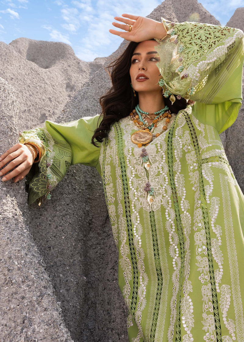 NADINE-B - Unstitched Luxury Lawn`25 - Saira Shakira