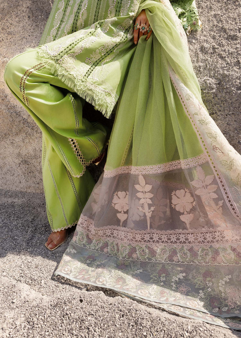 NADINE-B - Unstitched Luxury Lawn`25 - Saira Shakira