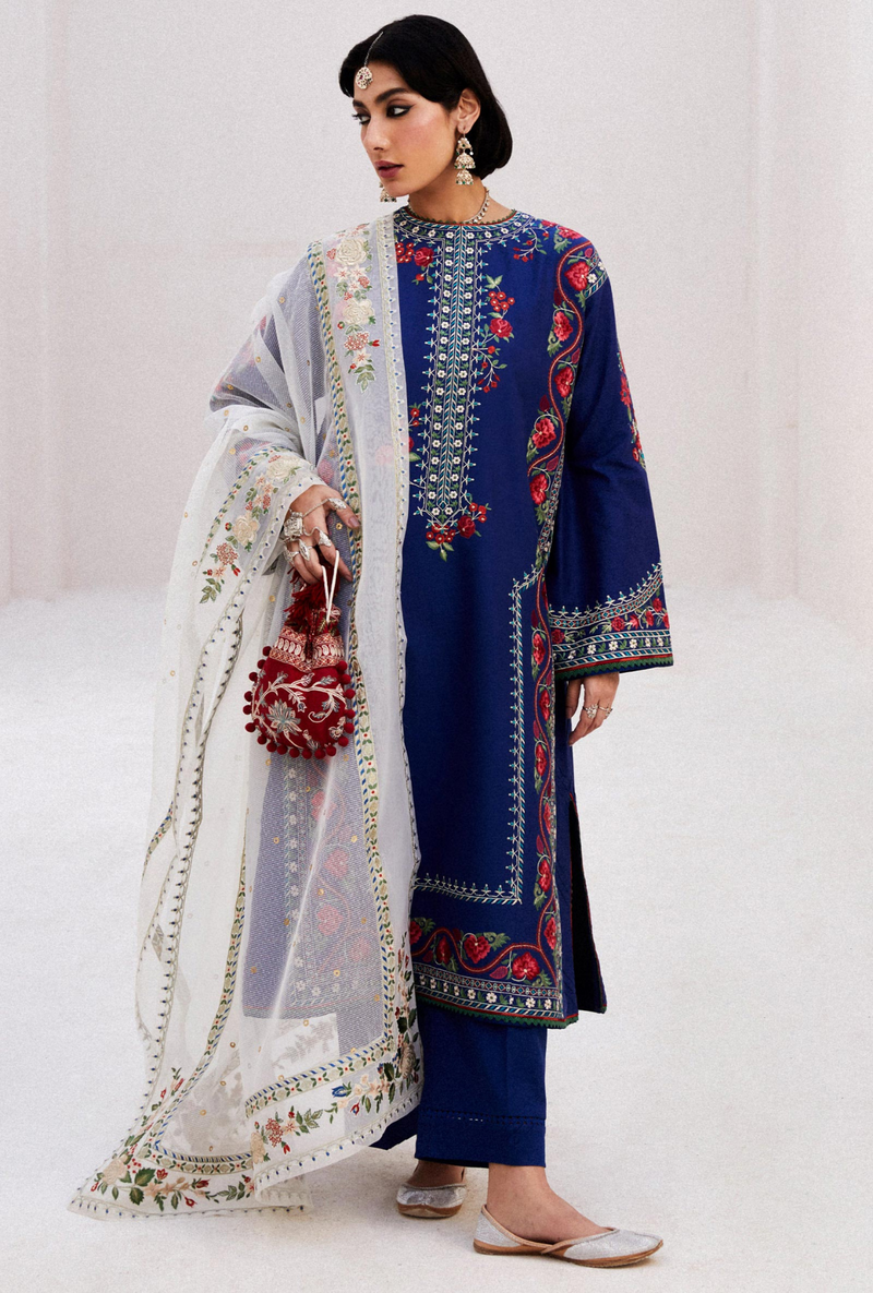 Jiya-6B - Lawn Unstitched`24 - Zara ShahJahan