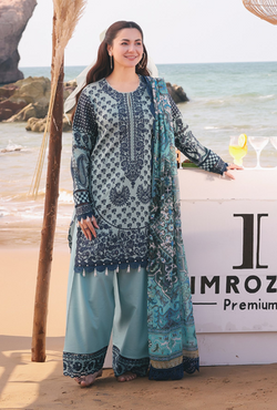 SL-75A Parizay - Hania Luxury Lawn `25 - Imrozia