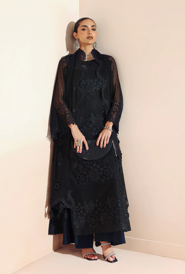 Rika Black - Aymal bamber Chiffon - Alizeh