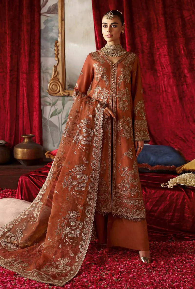 S-02 -Shagna Premium Raw Silk - Ramsha