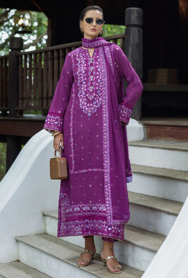 Avenella - Nuvera Unstitched Raw Silk - Mushq Hemline