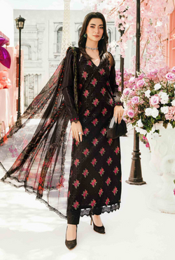 D01-B - M.Prints Unstitched Lawn - Maria .B