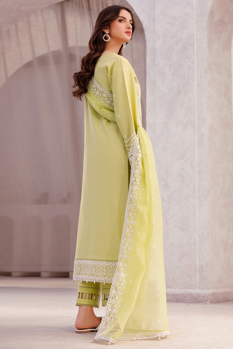 Ember Glow - Bahar Embroidered Lawn - Farasha