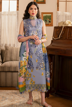 Sunehri (MVL 25-02) - Meraki Vintage Unstitched - Asifa And Nabeel