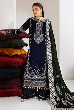 NW 109 - Maya Velvet Unstitched - Nureh