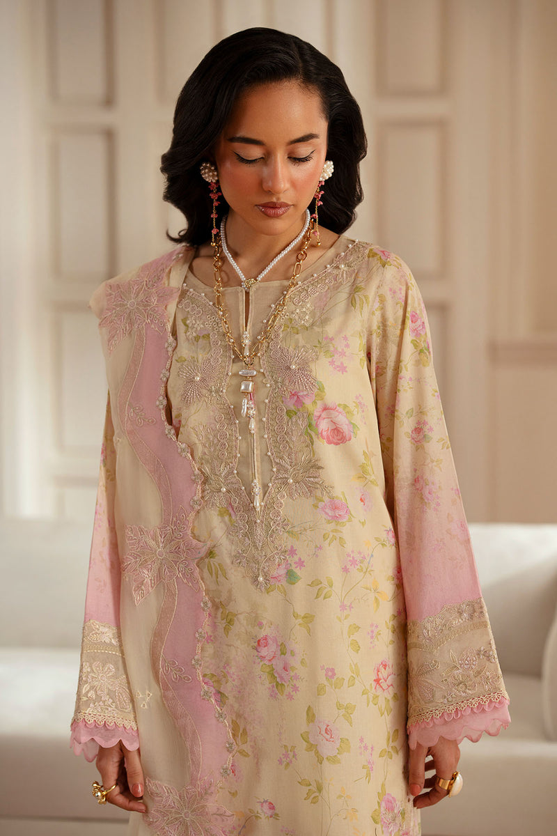 FE05 - Feya Unstitched Lawn `25 - Nureh