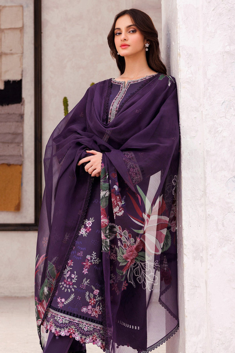 Whimsy Dreams - Bahar Embroidered Lawn - Farasha