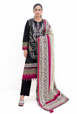 K-42012T - 3 Pc Unstitched Printed - Gul Ahmed