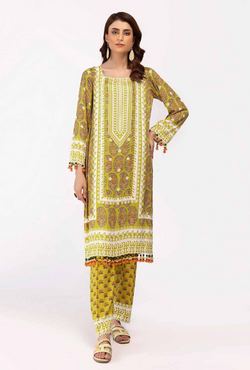 VT-42009 - 3 Pc Unstitched Printed - Gul Ahmed