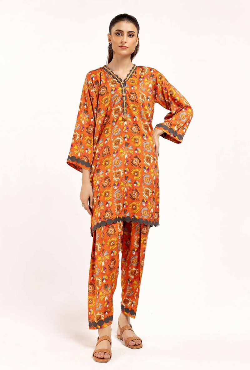 VT-42010 - 3 Pc Unstitched Printed - Gul Ahmed