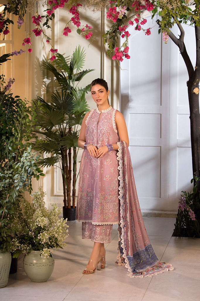 VT25-3B - Vital Unstitched Lawn`25 - Sobia Nazir