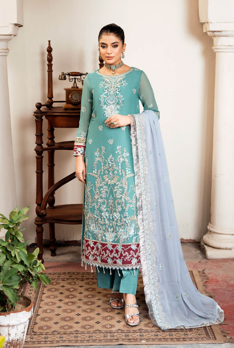 I-211 Nikhat - Sitarah Luxury Chiffon'24 - Imrozia