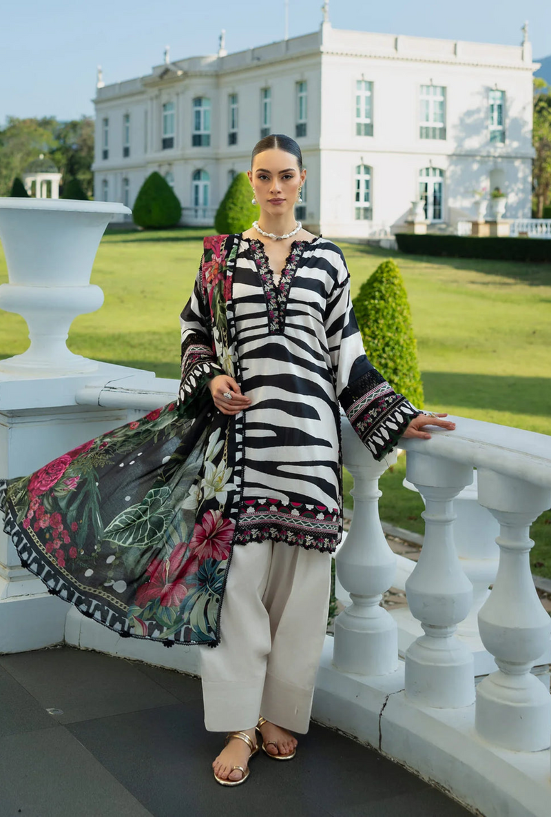 EPE-02A Charlotte - Printed Lawn`25 - Elaf Premium