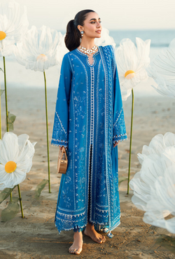 FK-03 Victoria - Sahil Luxury Lawn `25 - Qalamkar