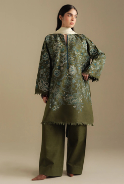 2A-Mist - Coco Winter Unstitched - Zara Shahjahan