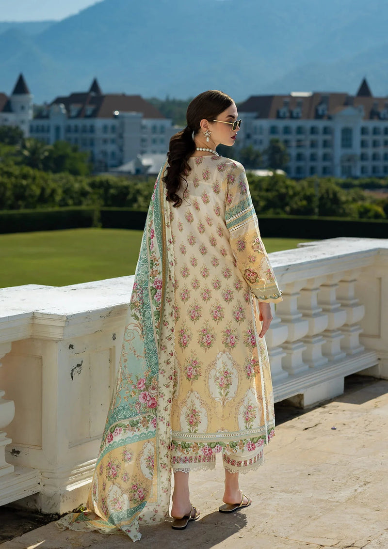 EPE-03A Elara's Embrace - Printed Lawn`25 - Elaf Premium