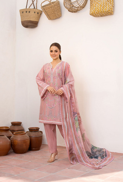 VT25-2A - Vital Unstitched Lawn`25 - Sobia Nazir