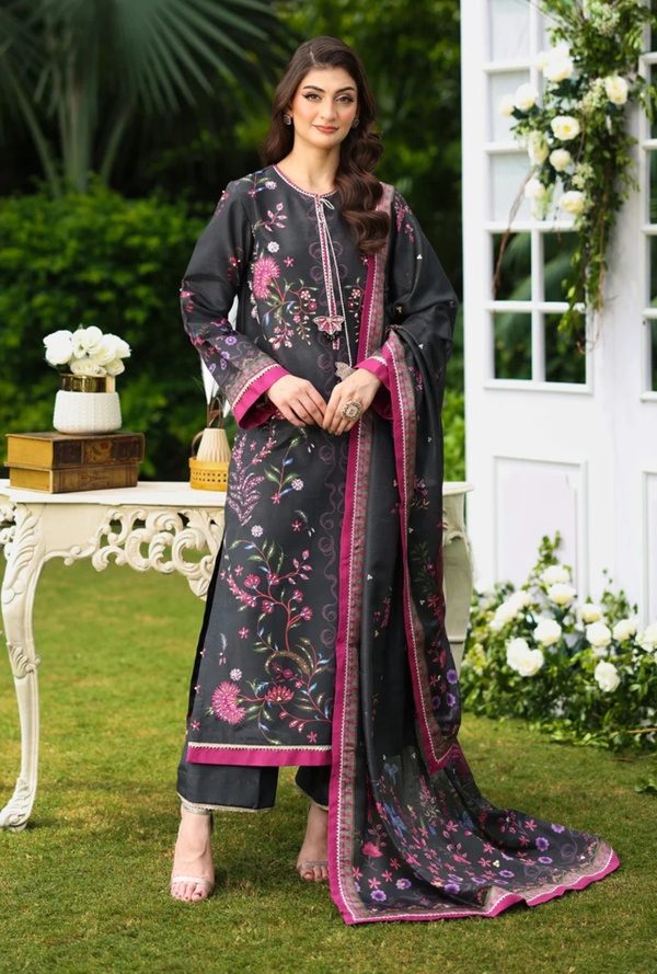 Farwa - Luxury Silk Printed - Rang Rasiya