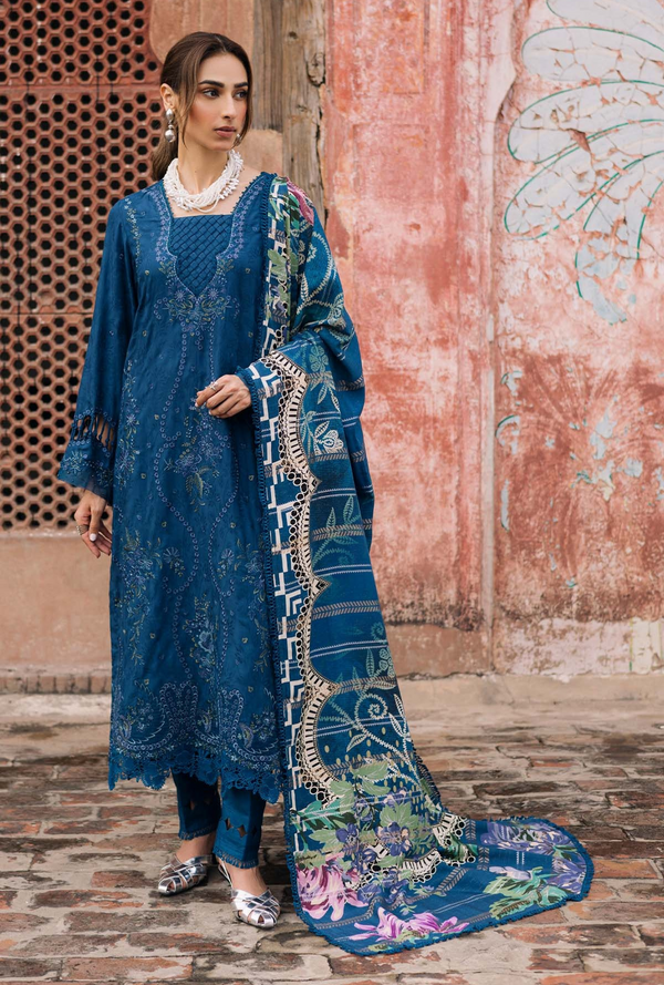 NW-102 - Maya Linen Unstitched - Nureh