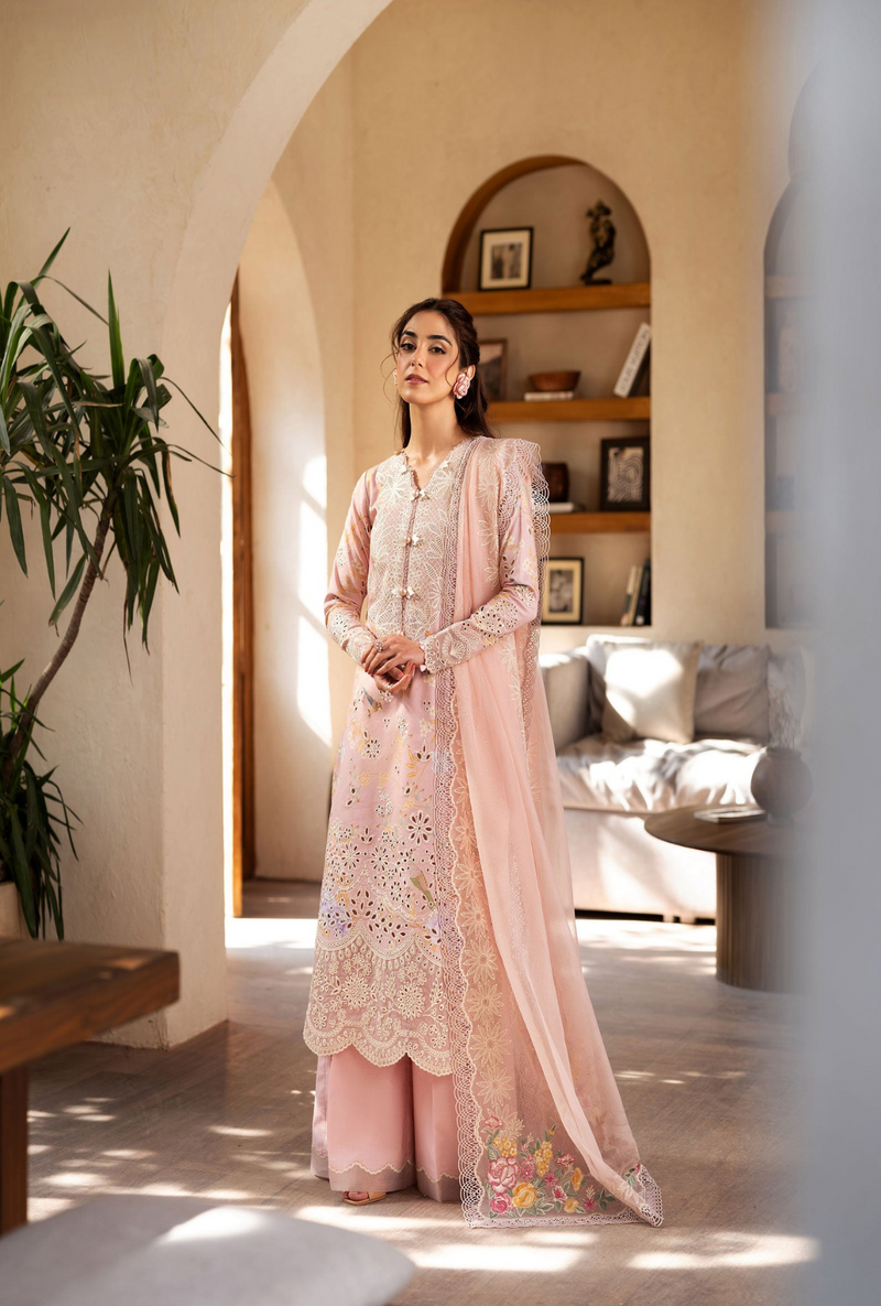 Dimple - Luxury Lawn Unstitched - Maryam Hussain