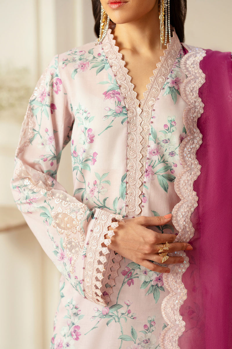 FE01 - Feya Unstitched Lawn `25 - Nureh