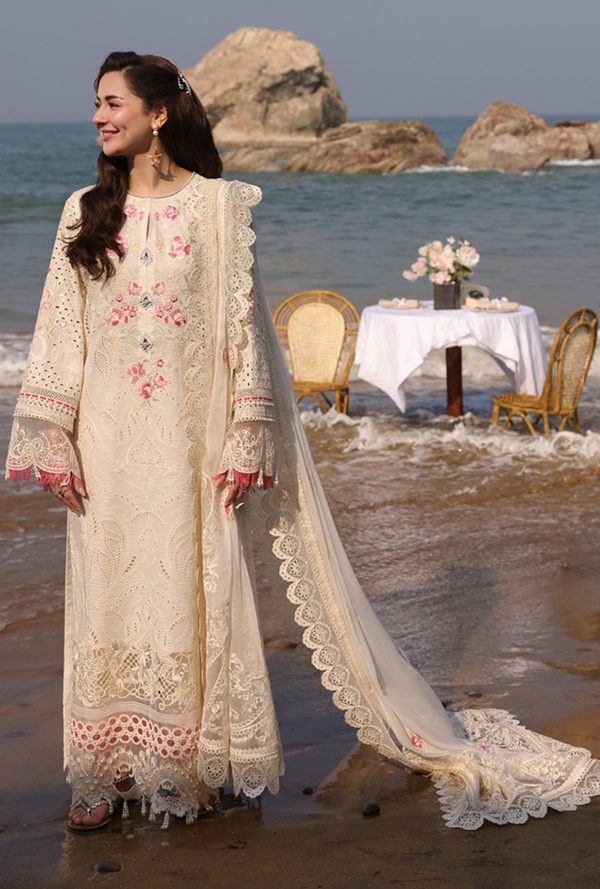 SL-76 Irha - Hania Luxury Lawn `25 - Imrozia