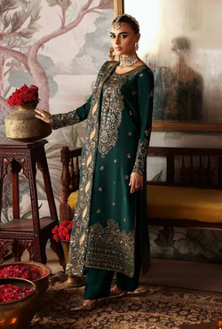 S-03 -Shagna Premium Raw Silk - Ramsha