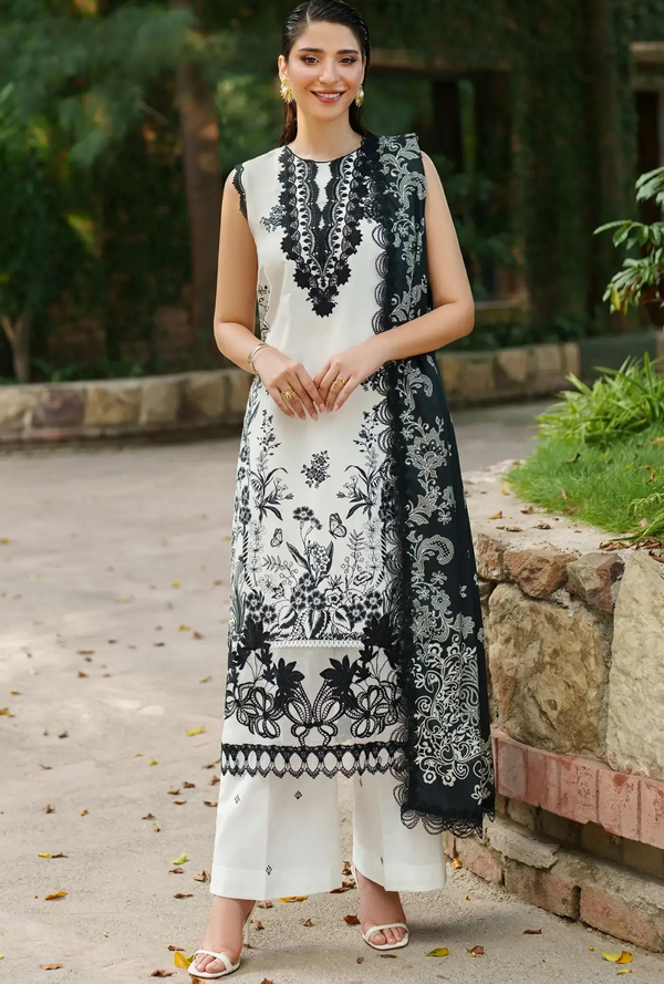 Ember Glow - Meraki Winter Unstitched - Asifa & Nabeel