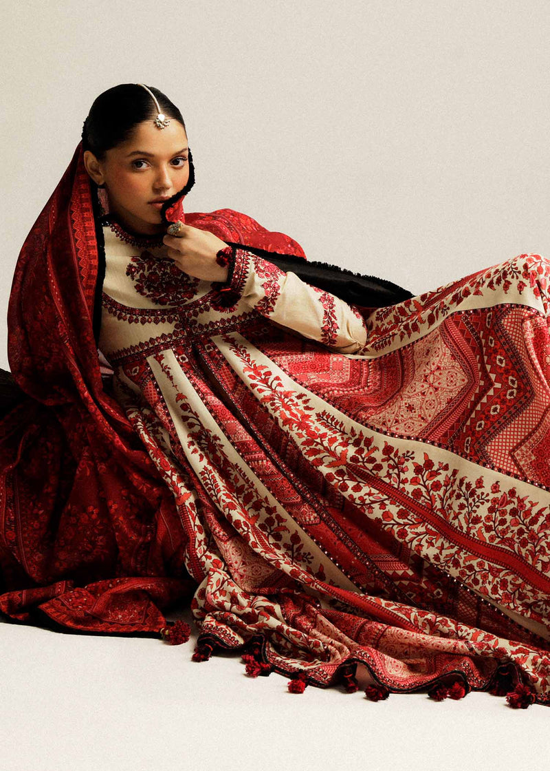 Hussain Rehar - Khaddar Shawl - Opaline