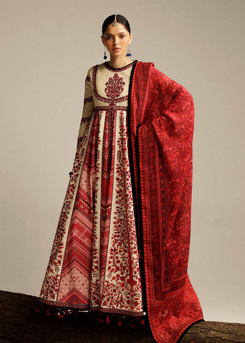 Hussain Rehar - Khaddar Shawl - Opaline