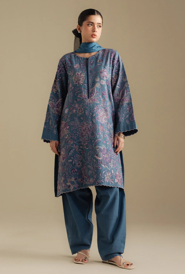 2B-Mist - Coco Winter Unstitched - Zara Shahjahan